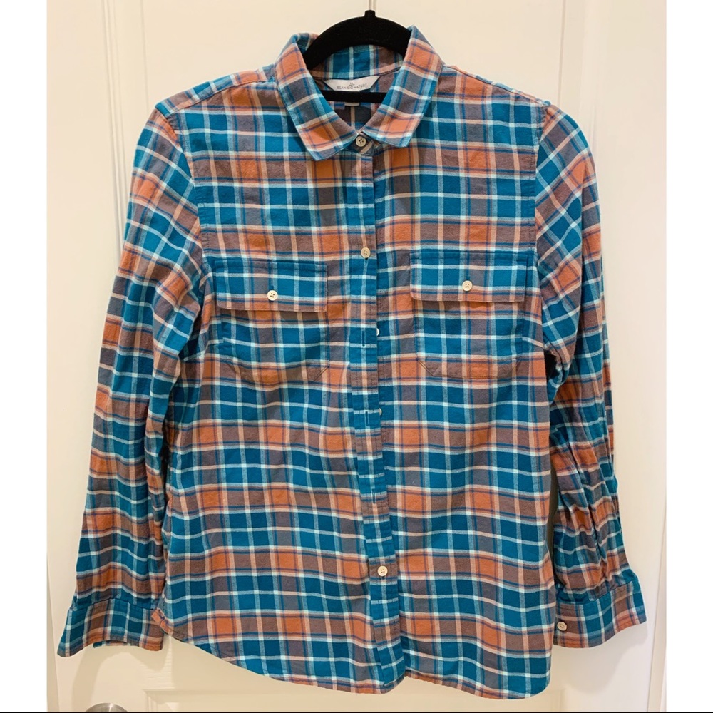 LL Bean Women Shirt Size 8